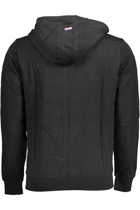 Us Polo Sweatshirt With Zip Black Man