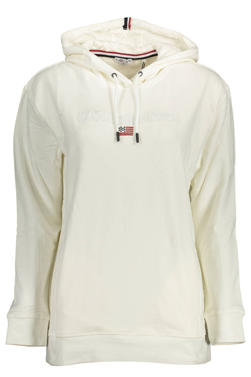 Us Polo Sweatshirt Without Zip Woman White