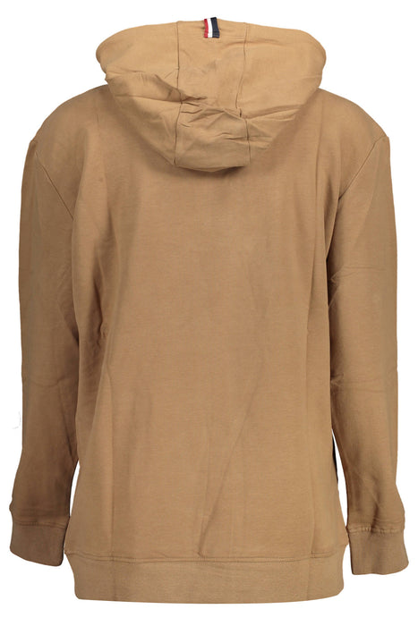 Us Polo Sweatshirt Without Zip Woman Brown