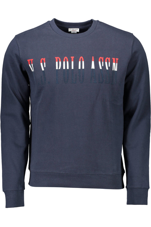 Us Polo Sweatshirt Without Zip Man Blue