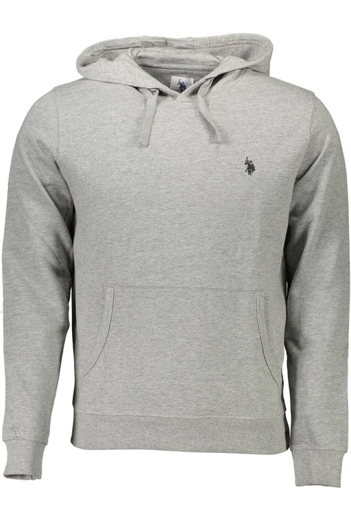 Us Polo Sweatshirt Without Zip Man Gray