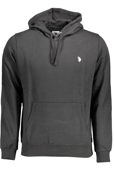 Us Polo Sweatshirt Without Zip Black Man