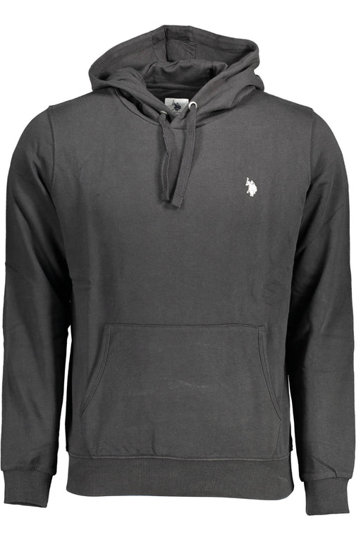 Us Polo Sweatshirt Without Zip Black Man