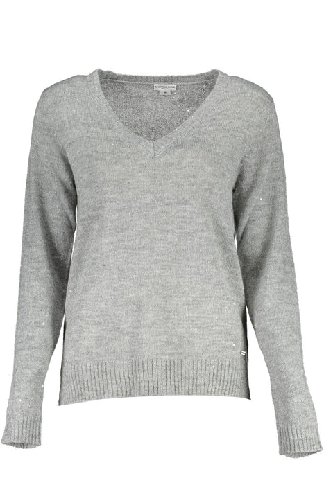 Us Polo Womens Silver Sweater