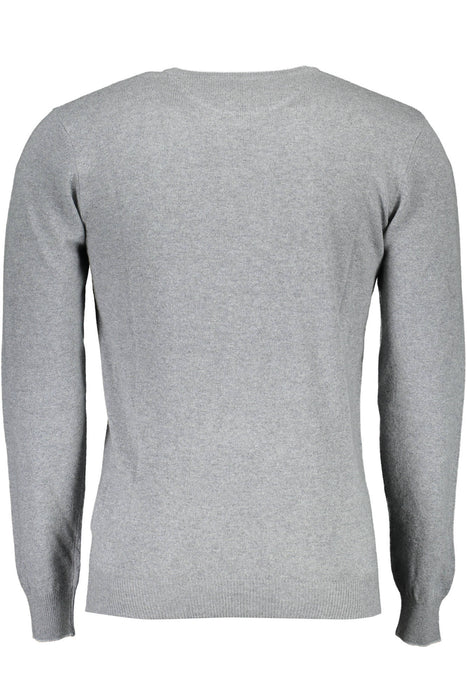 Us Gray Mens Polo Sweater