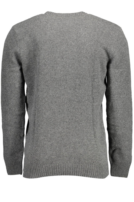 Us Gray Man Polo Sweater