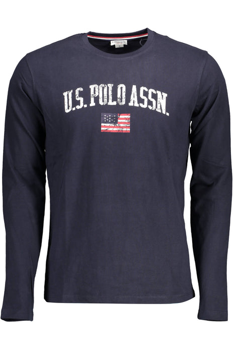 Us Polo T-Shirt Long Sleeve Man Blue