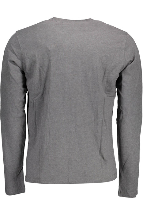 Us Polo T-Shirt Long Sleeves Men Grey