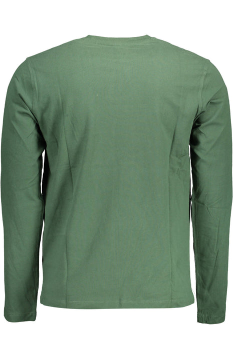 Us Polo T-Shirt Long Sleeve Man Green
