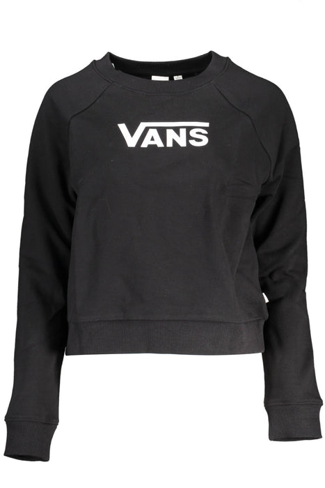 Vans Black Woman Zipped Sweatshirt