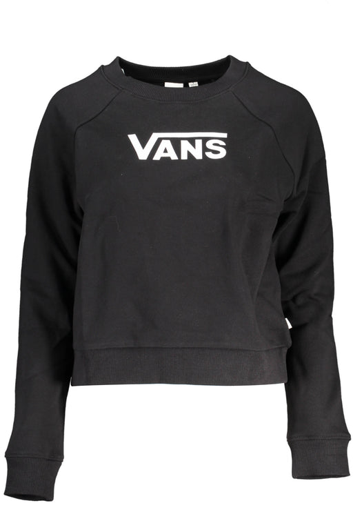 Vans Black Woman Zipped Sweatshirt
