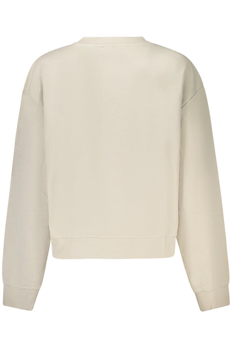 Vans Womens Zip-Up Sweatshirt In Beige