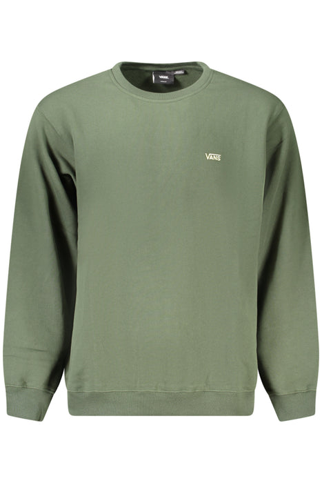 Vans Mens Zip-Up Sweatshirt Green