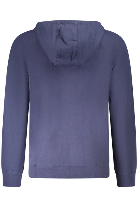 Wrangler Mens Zip-Up Sweatshirt Blue