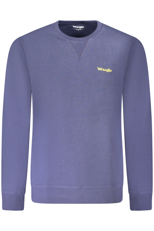 Wrangler Mens Zip-Up Sweatshirt Blue
