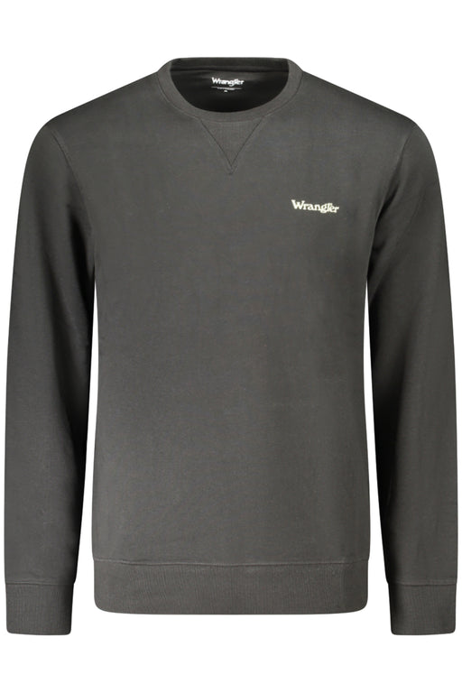 Wrangler Mens Black Zip-Up Sweatshirt