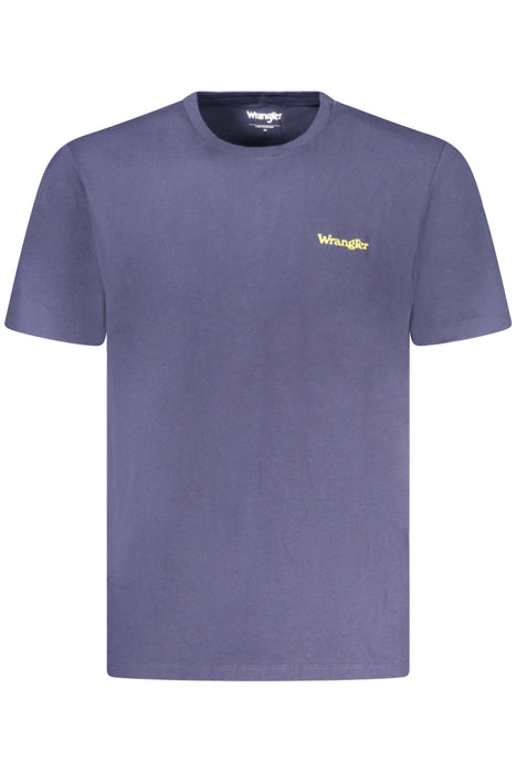 Wrangler Short Sleeve T-Shirt Men Blue