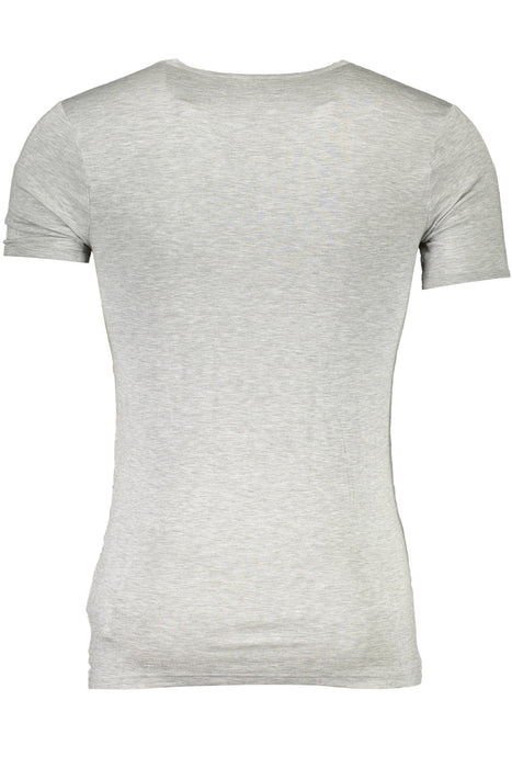 Bikkembergs Gray Mens External T-Shirt