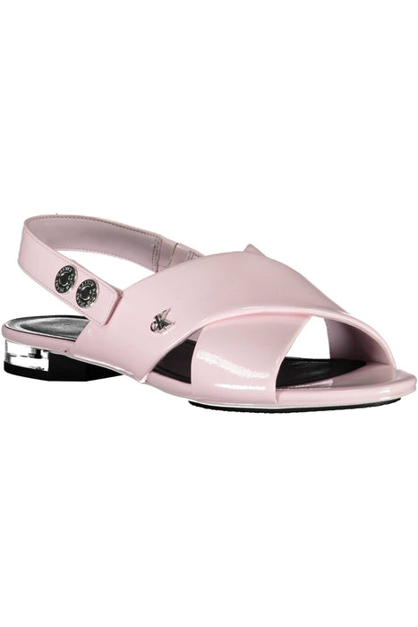 Calvin Klein Pink Woman Sandal Shoes