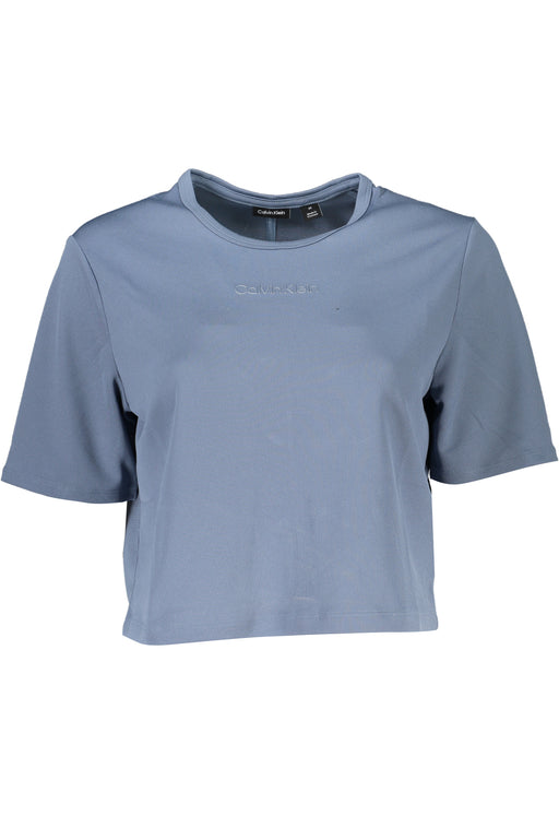 Calvin Klein Womens Short Sleeve T-Shirt Blue