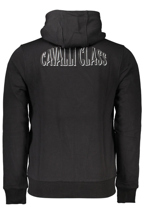 Cavalli Class Sweatshirt With Zip Black Man