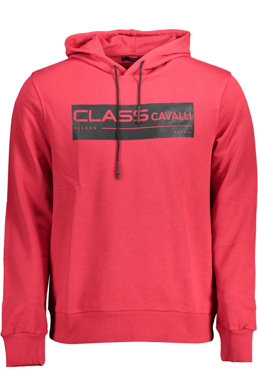 CAVALLI CLASS SWEATSHIRT WITHOUT ZIP MAN RED