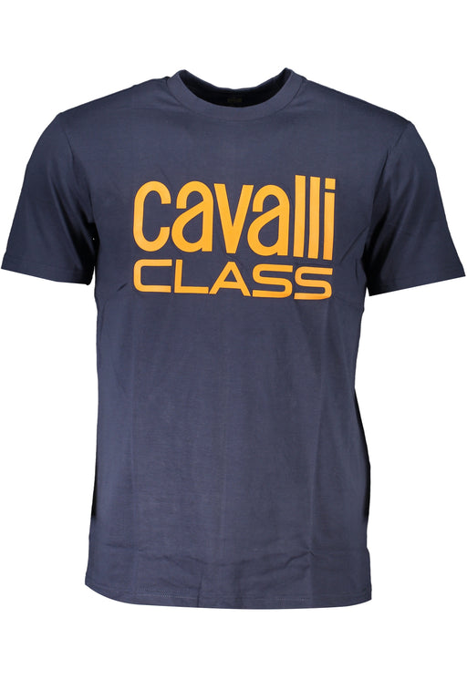 Cavalli Class Mens Short Sleeved T-Shirt Blue