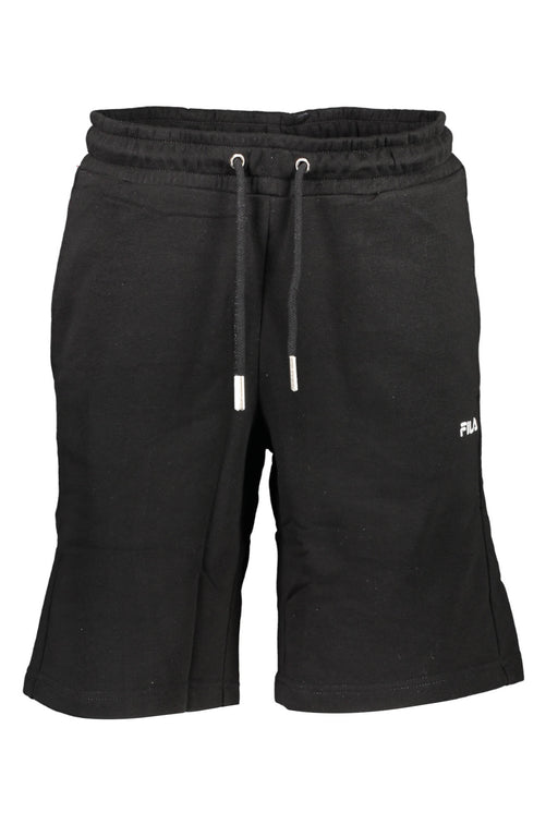 Fila Man Black Bermuda Pants