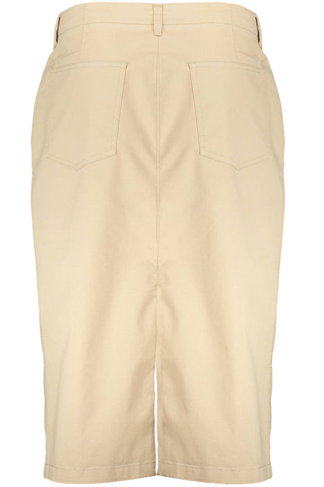 Gant Womens Beige Longuette Skirt