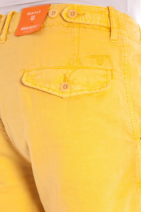Gant Yellow Mens Bermuda Trousers