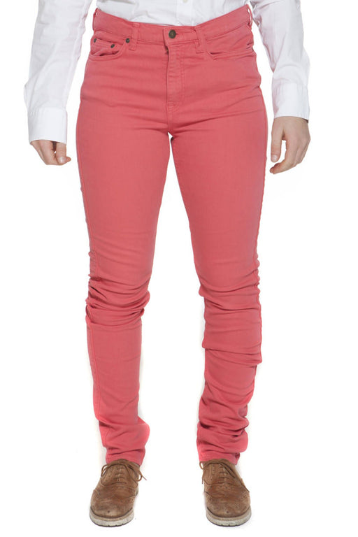 GANT WOMENS PINK TROUSERS