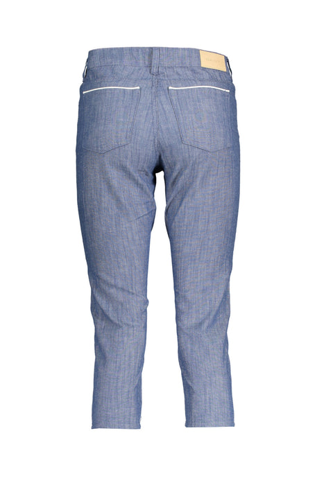 Gant Womens Blue Pinocchietto Pants
