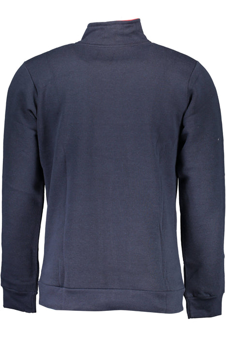 Gian Marco Venturi Mens Blue Sweatshirt With Zip