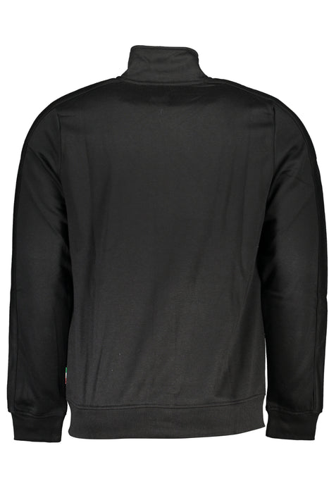 Gian Marco Venturi Mens Black Zip Sweatshirt