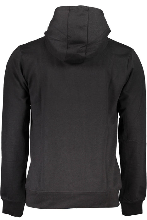 Gian Marco Venturi Black Man Sweatshirt Without Zip