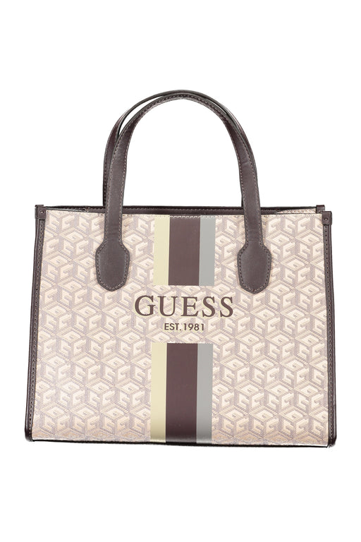 GUESS JEANS BROWN WOMENS BAG