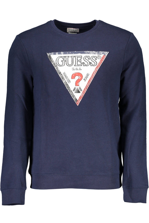 Guess Jeans Sweatshirt Without Zip Man Blue