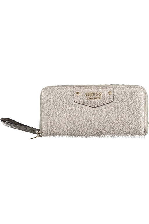 GUESS JEANS WOMENS WALLET SILVER