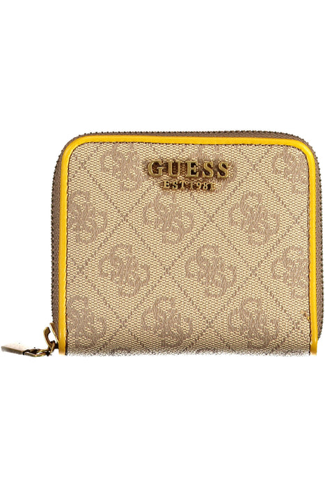 GUESS JEANS WOMENS YELLOW WALLET