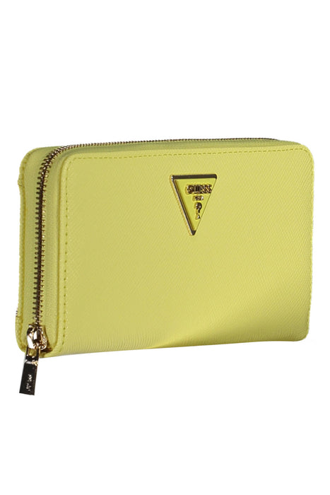 Guess Jeans Wallet Woman Yellow