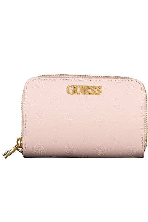 GUESS JEANS PINK WOMENS WALLET