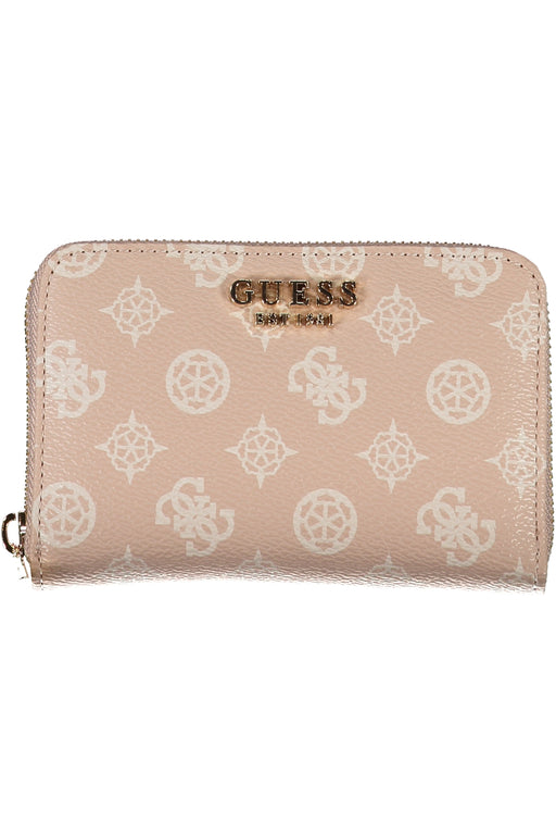 GUESS JEANS WOMENS WALLET PINK