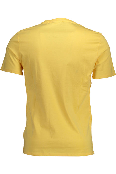 Guess Jeans Man Short Sleeve T-Shirt Yellow