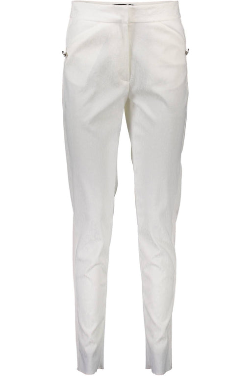 JUST CAVALLI WOMENS WHITE TROUSERS