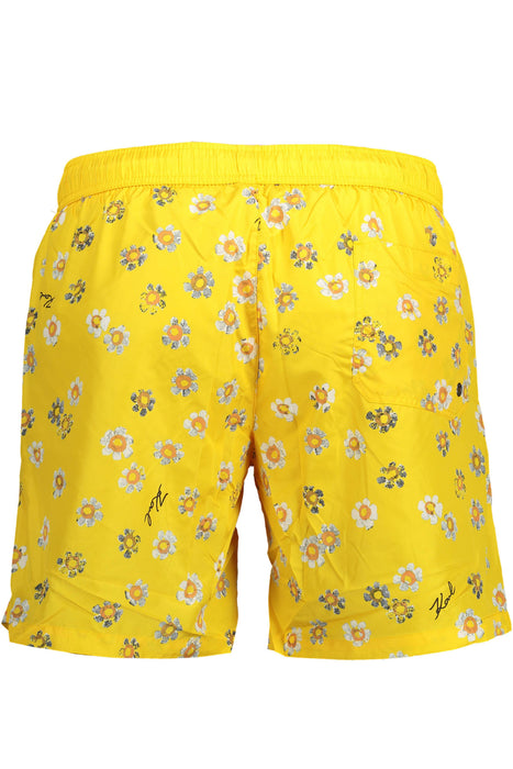 Karl Lagerfeld Beachwear Costume Parts Under Man Yellow