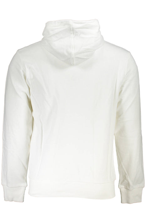 La Martina Mens White Zipped Sweatshirt