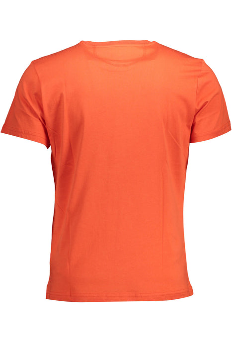 La Martina Man Short Sleeve T-Shirt Orange