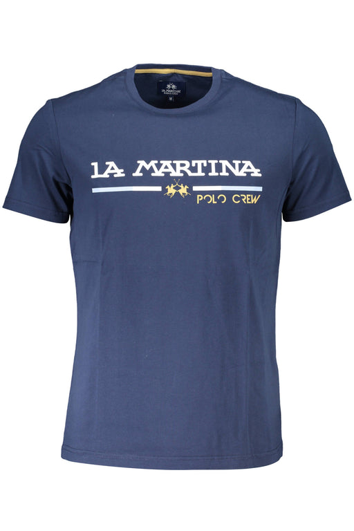 La Martina Blue Man Short Sleeve T-Shirt