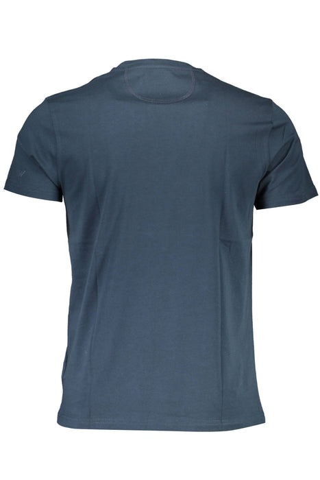 La Martina Mens Blue Short Sleeve T-Shirt