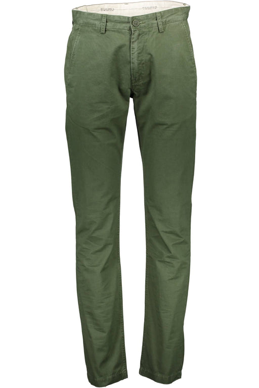LEE MENS GREEN TROUSERS
